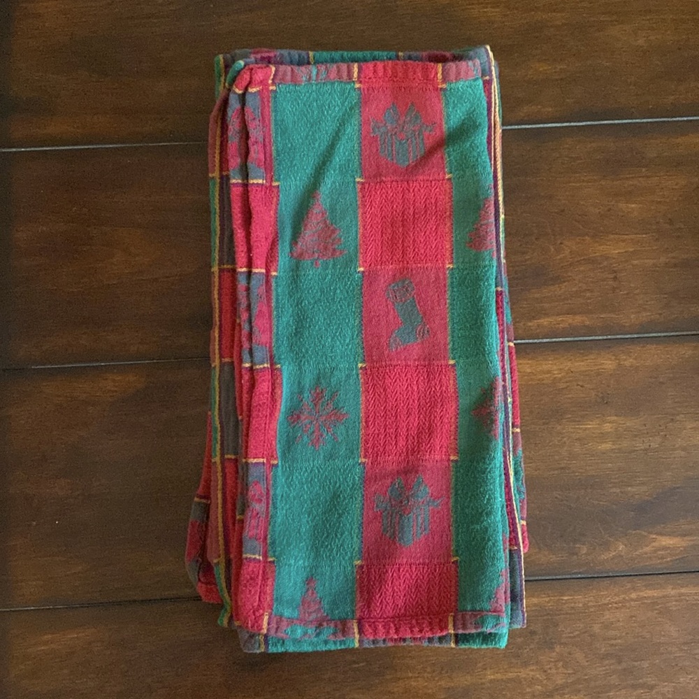 Christmas - 1 Table Runner, 8 Placemats & 8 Napkins - 100% Cotton - Picture 3 of 6